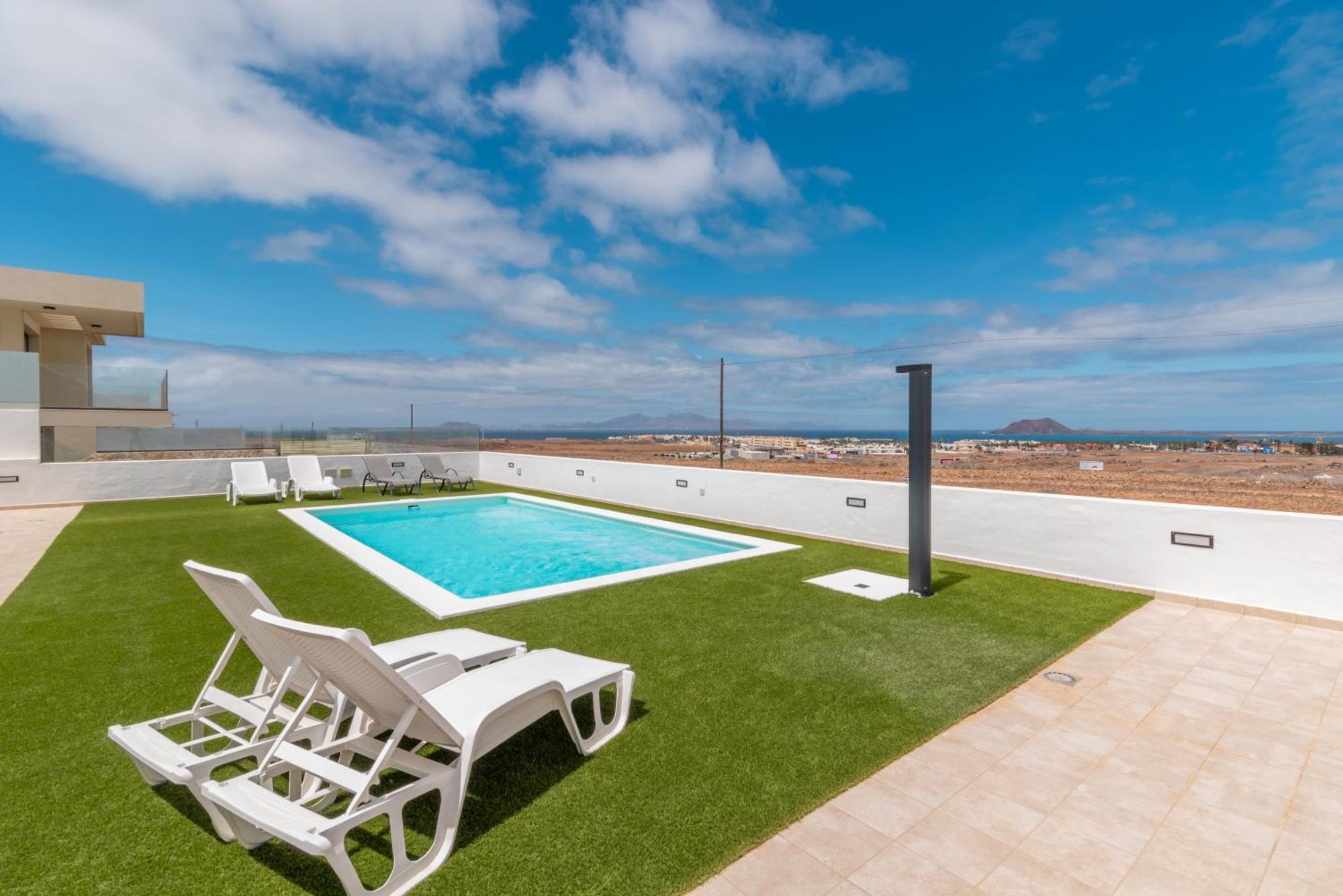 Seascape Heated Pool, Air-Con, View, Adult Only Apartment Corralejo Exterior photo